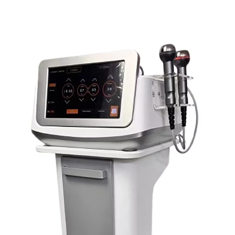 Anti Aging Ultrasound Face Machine - Mesin Ultrasound 2 Handle 1Mhz 3Mhz
