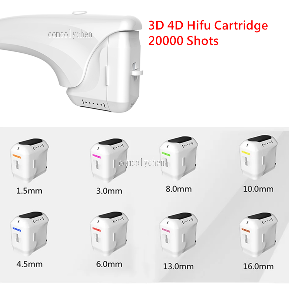 4D Hifu Machine Skin Tightening - Kartrid HIFU 3D/4D 20.000 Tembakan, 12