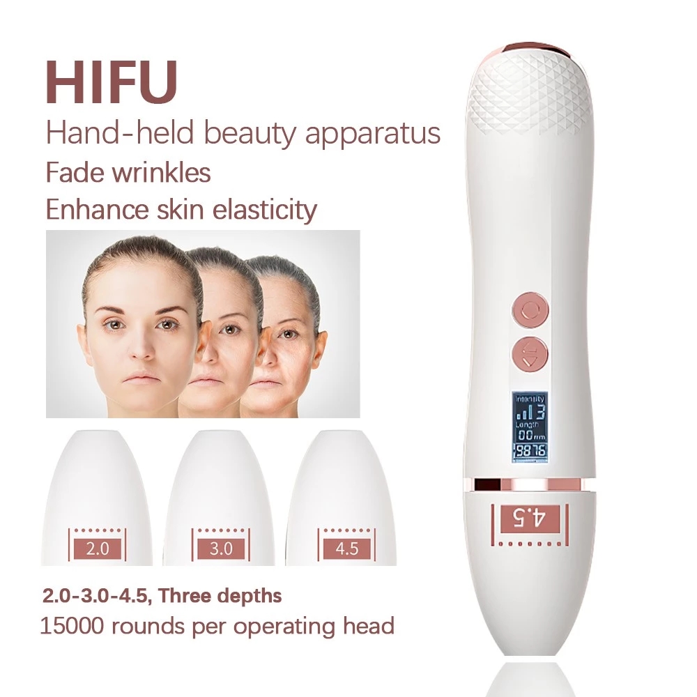 Hifu Machine 7D Face Lifting - Alat Pijat Wajah Ultrasonik Mini 7D