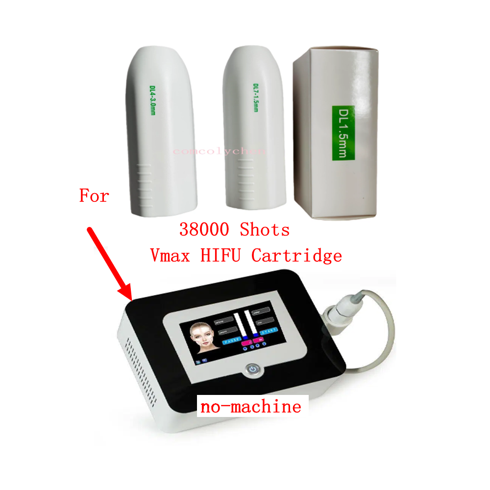 Hifu Machine Cartridge 1.5 3.0 4.5 - 38000 Shot Vmax HIFU Cartridge 1.5/3.0/4.5/8.0/13.0MM