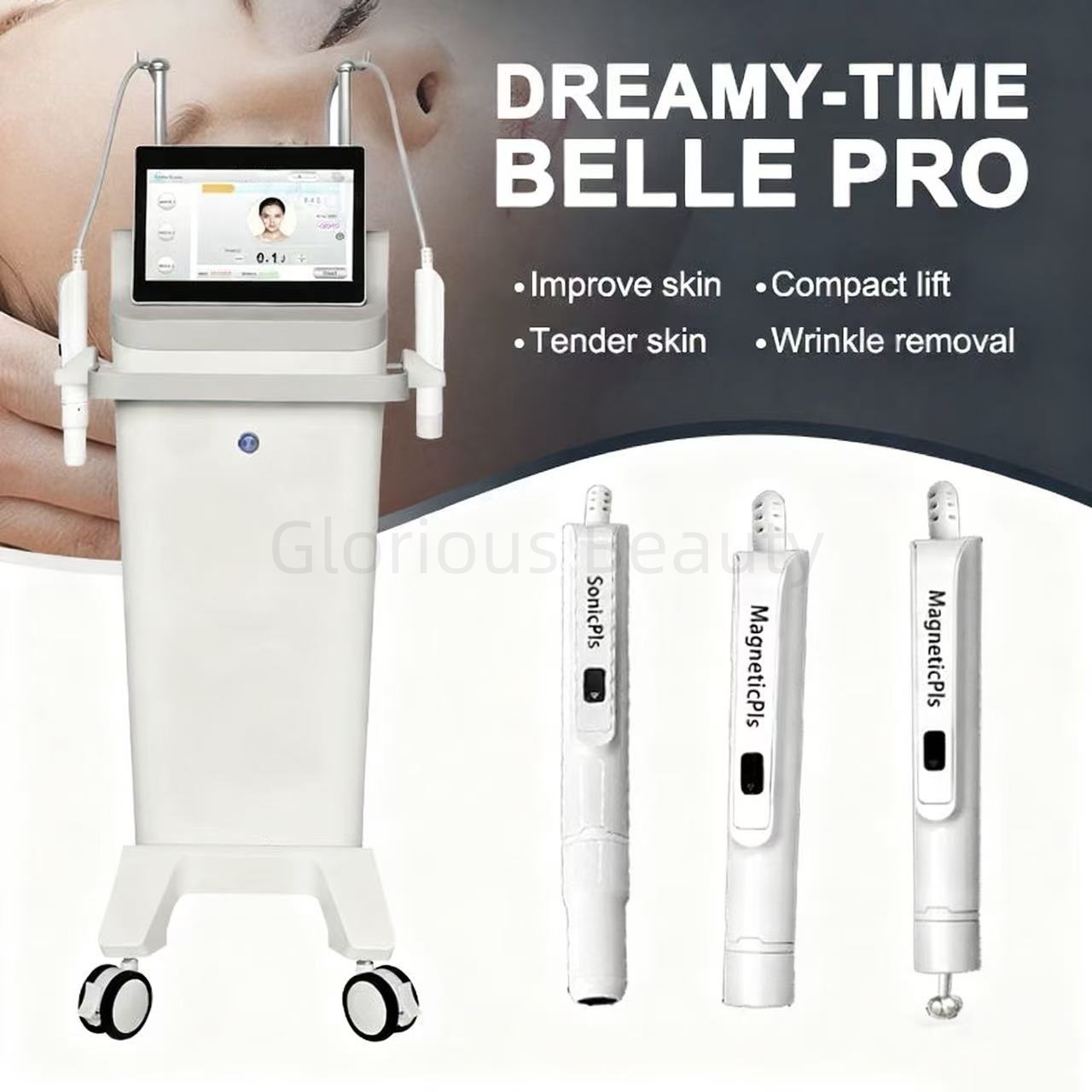 Alat Pengencang Wajah Ultrasou - Anti Aging Ultrasound Face Machine ulasan dan harga